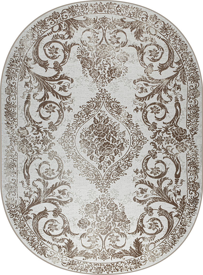 картинка 36932J OVAL CREAM / D.BEIGE магазин являющийся официальным дистрибьютором в России 