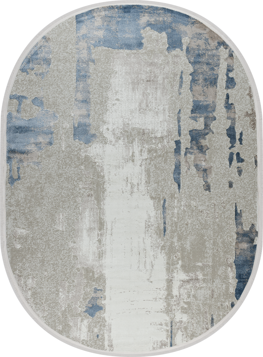 картинка 51273B OVAL BLUE / CREAM магазин являющийся официальным дистрибьютором в России 