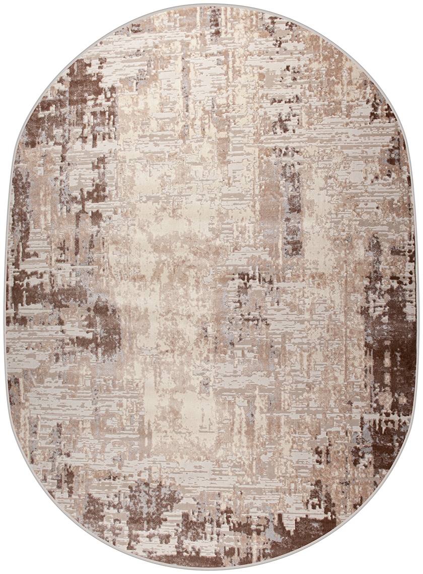 картинка 36965X OVAL GREY / L.BEIGE магазин являющийся официальным дистрибьютором в России 