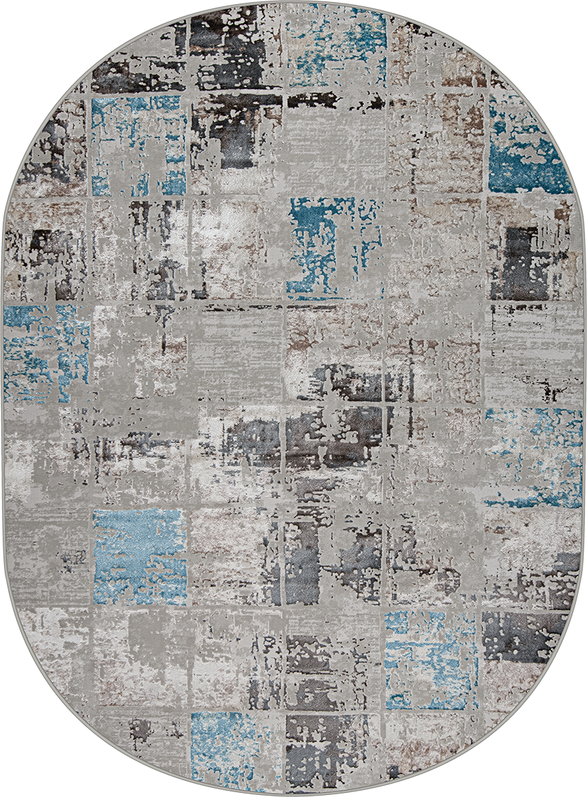 картинка 37890A OVAL BLUE FLS / BEIGE FLS магазин являющийся официальным дистрибьютором в России 