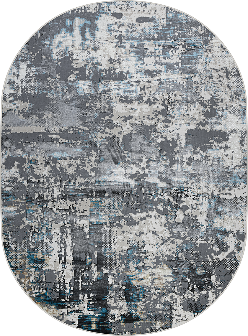 картинка 37896B OVAL BLUE FLS / BEIGE FLS магазин являющийся официальным дистрибьютором в России 