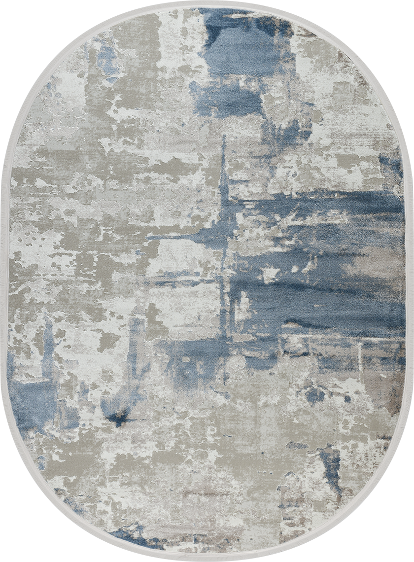 картинка 51272B OVAL BLUE / CREAM магазин являющийся официальным дистрибьютором в России 