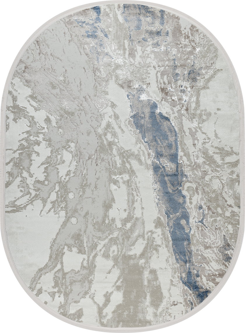 картинка 51266B OVAL BLUE / CREAM магазин являющийся официальным дистрибьютором в России 