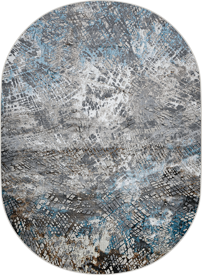 картинка 37883A OVAL BLUE FLS / BEIGE FLS магазин являющийся официальным дистрибьютором в России 