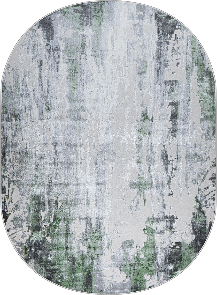 картинка 37107A OVAL GREEN FLS / L.GREY магазин являющийся официальным дистрибьютором в России 