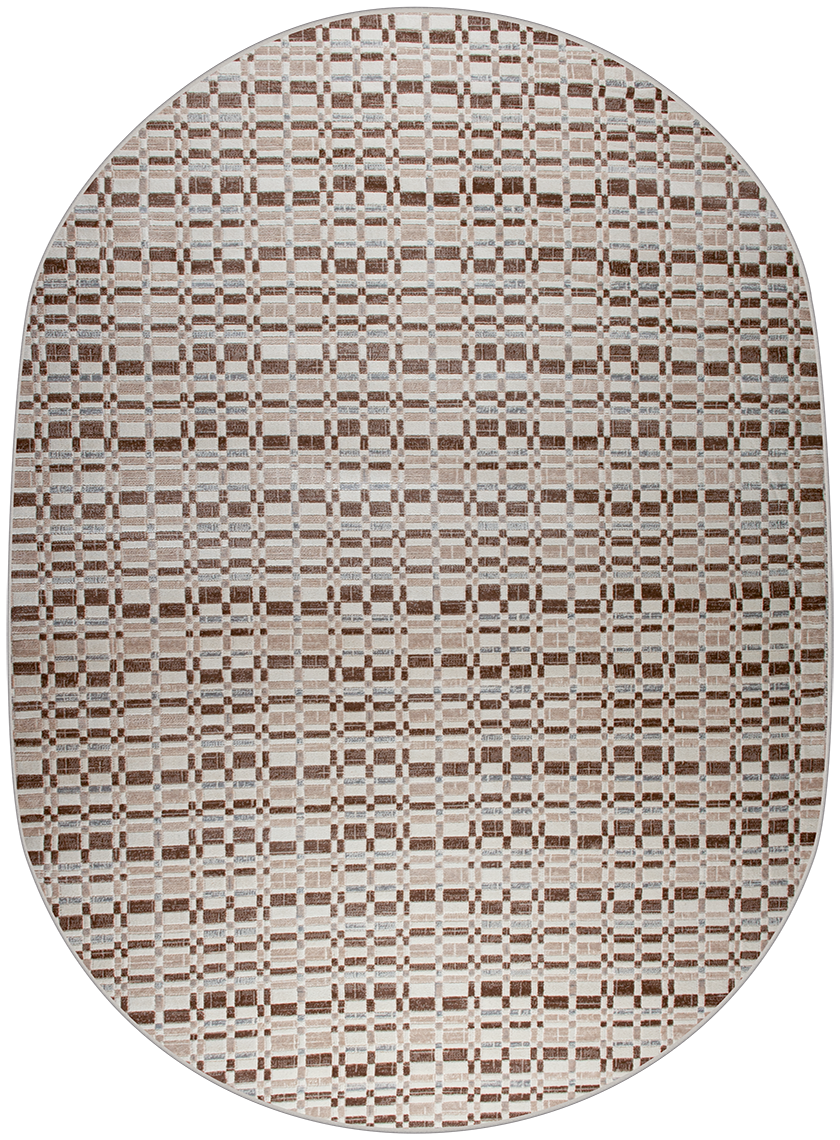 картинка 39456A OVAL D.BEIGE / BEIGE магазин являющийся официальным дистрибьютором в России 