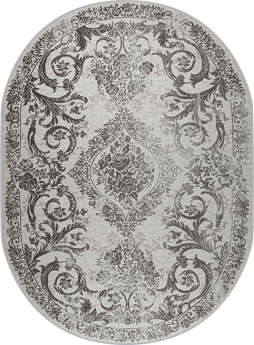 картинка 36932J OVAL CREAM / GREY магазин являющийся официальным дистрибьютором в России 