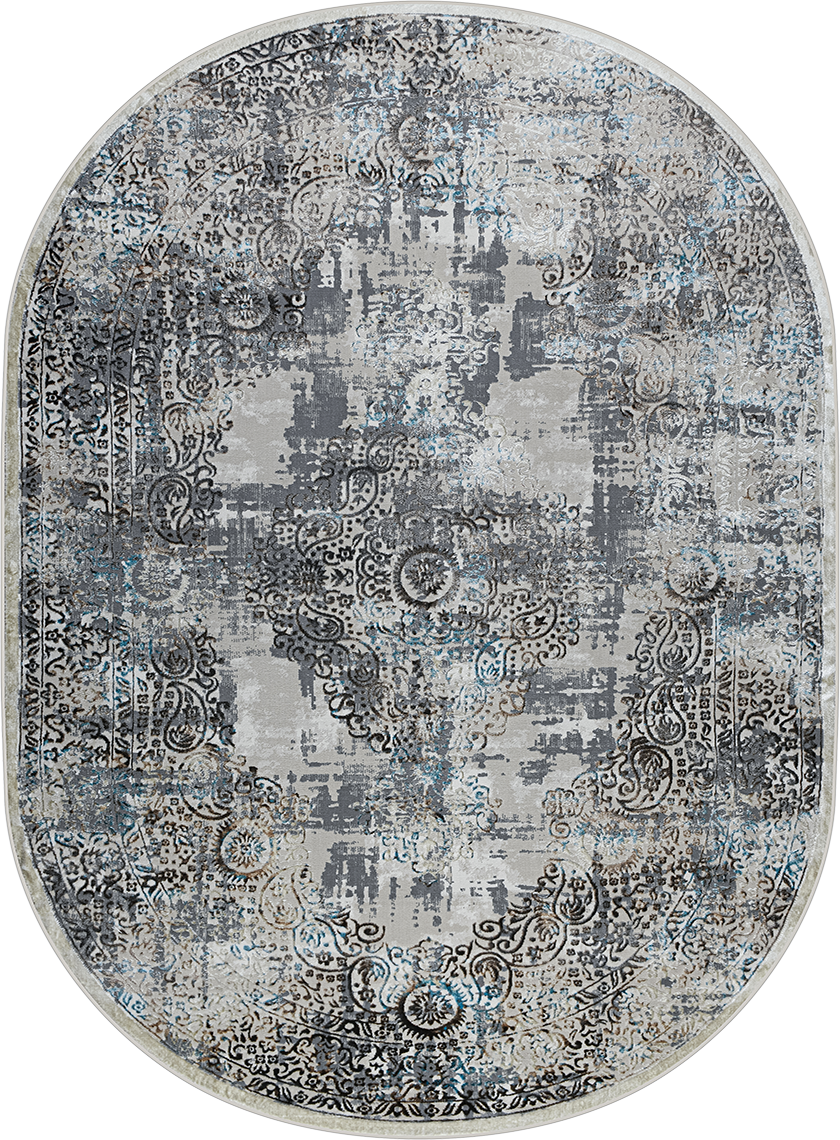 картинка 37908B OVAL BLUE FLS / BEIGE FLS магазин являющийся официальным дистрибьютором в России 