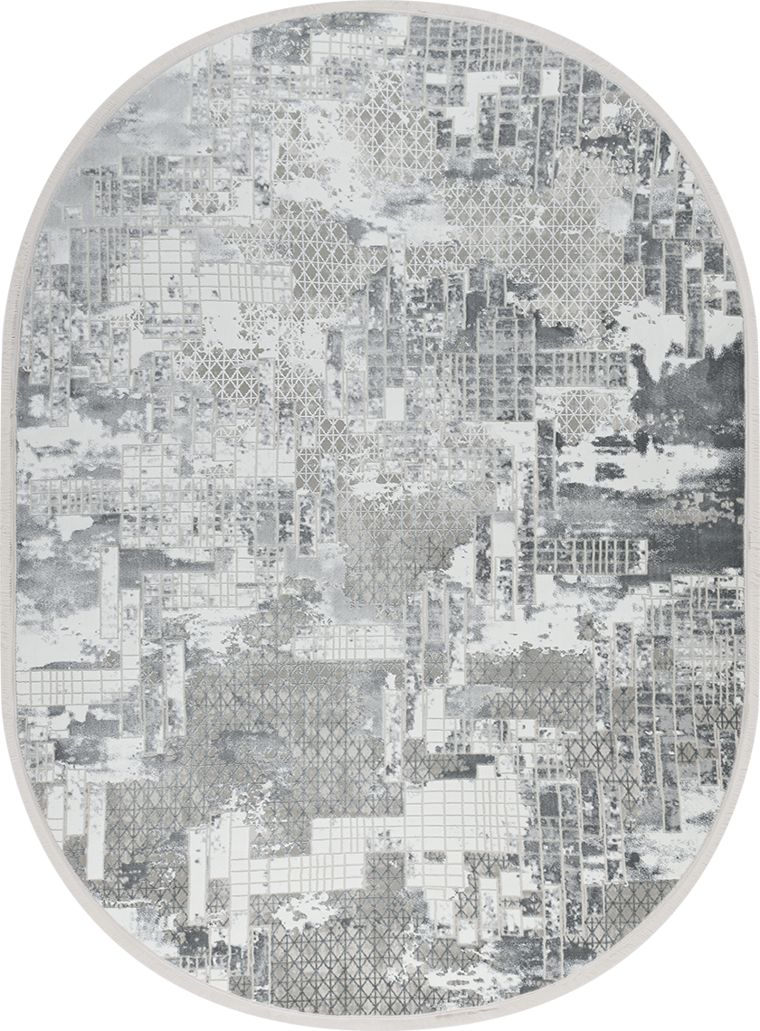 картинка 38267B OVAL GREY / L.GREY магазин являющийся официальным дистрибьютором в России 