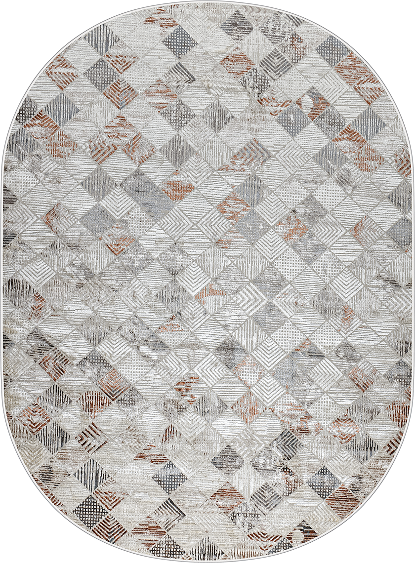 картинка 37914A OVAL BAKIR FLS / BEIGE FL магазин являющийся официальным дистрибьютором в России 