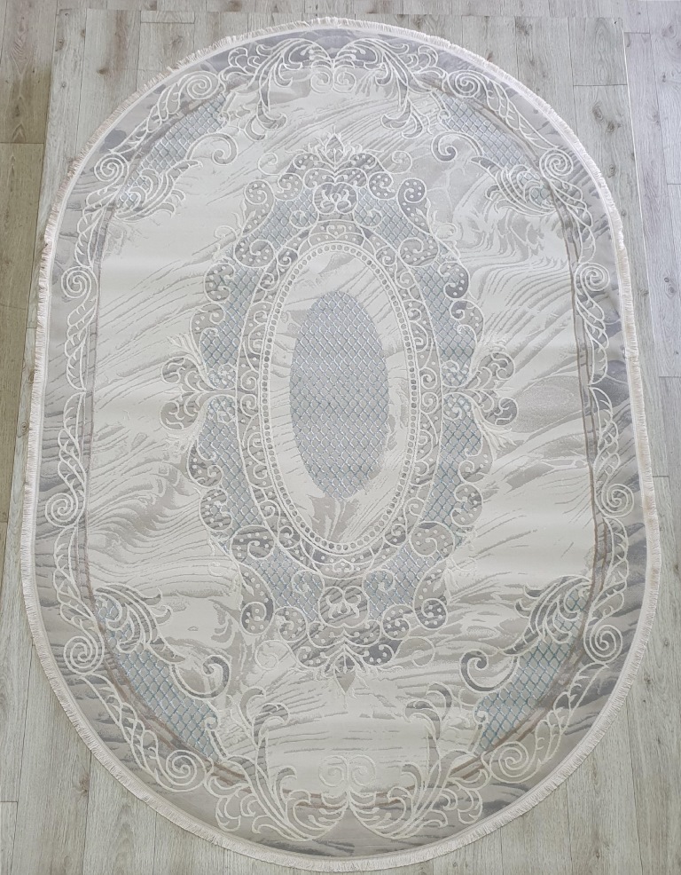 картинка 36565A OVAL L.BEIGE / BLUE магазин являющийся официальным дистрибьютором в России 