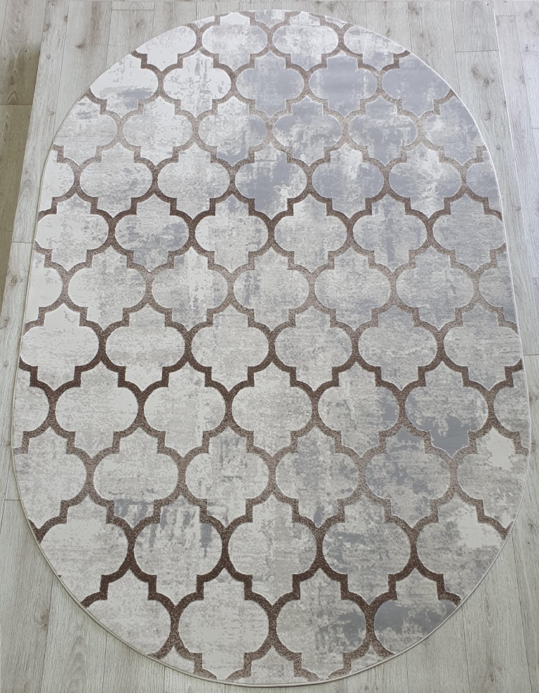 картинка 36557A OVAL D.VIZON / L.BEIGE магазин являющийся официальным дистрибьютором в России 