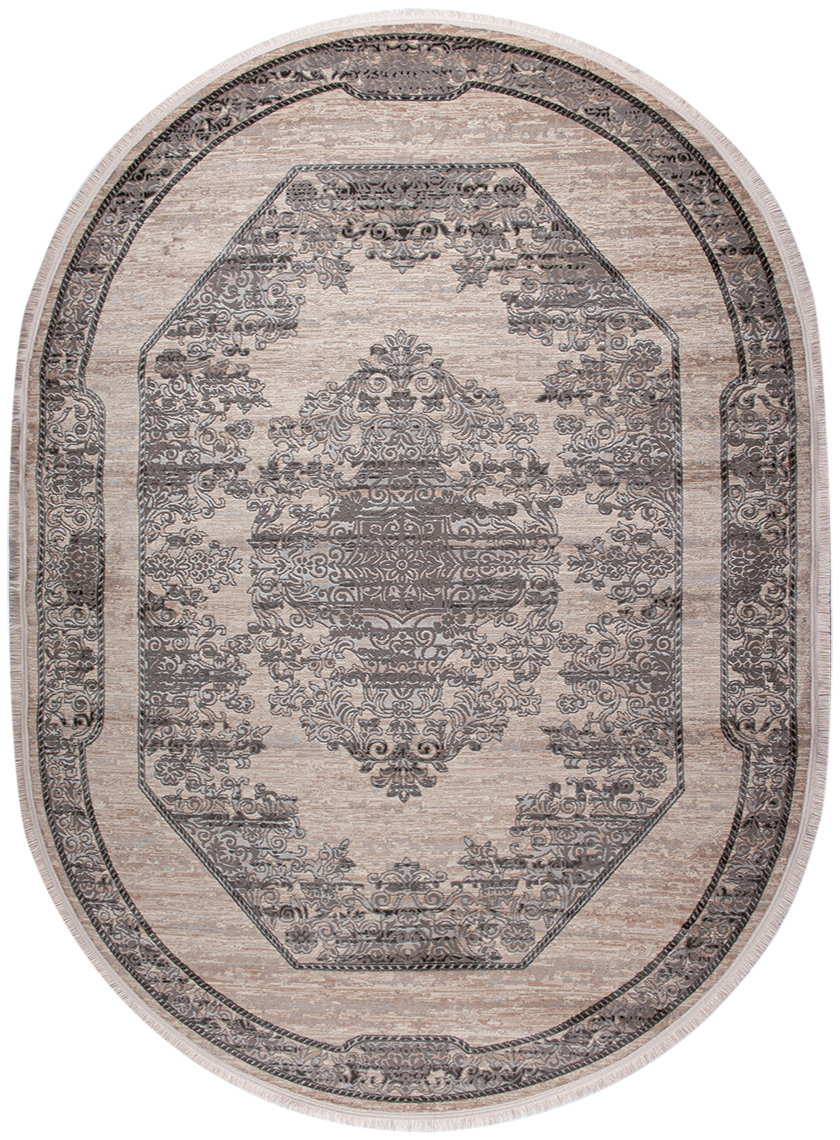 картинка 36972X OVAL L.BEIGE / L.GREY магазин являющийся официальным дистрибьютором в России 