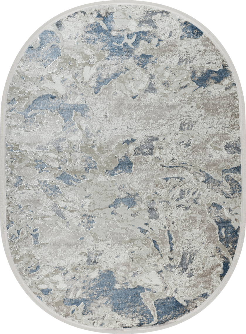 картинка 39877A OVAL BLUE / CREAM магазин являющийся официальным дистрибьютором в России 