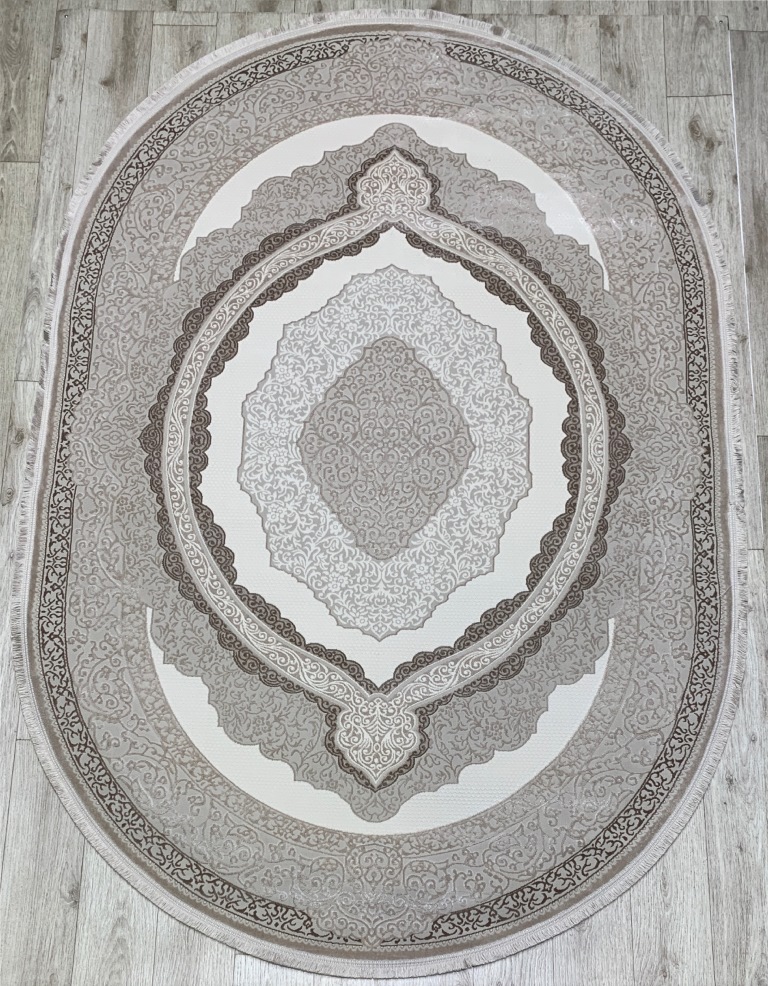 картинка 36845A OVAL L.BEIGE / D.VIZON магазин являющийся официальным дистрибьютором в России 