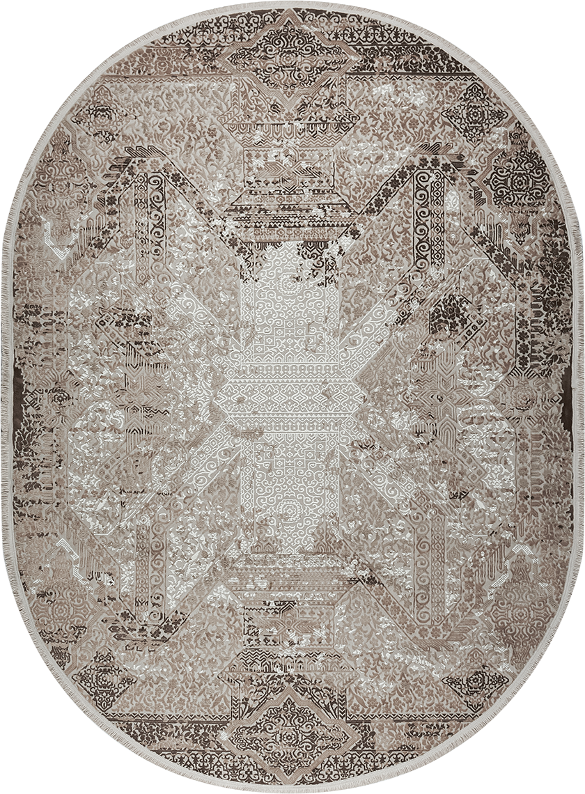 картинка 36950A OVAL BEIGE / BROWN магазин являющийся официальным дистрибьютором в России 