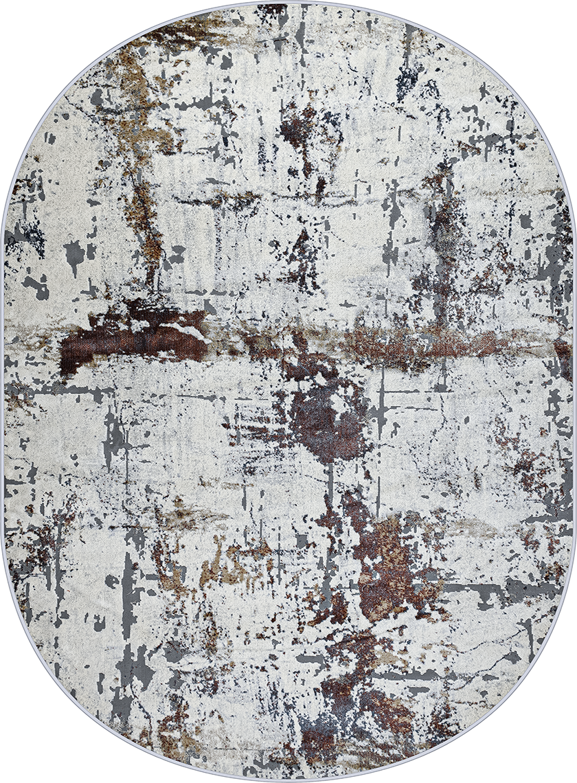 картинка 37379A OVAL TERRA / L.GREY магазин являющийся официальным дистрибьютором в России 