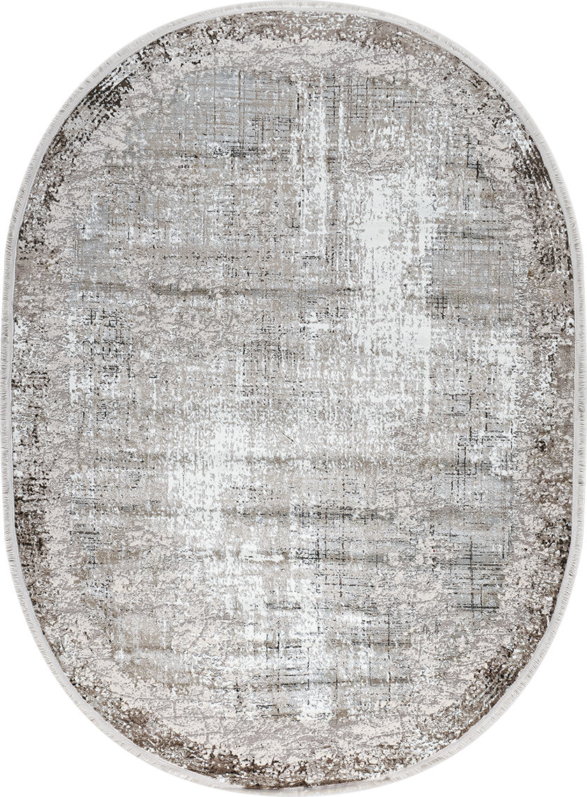 картинка 38732A OVAL L.BEIGE / WHITE магазин являющийся официальным дистрибьютором в России 