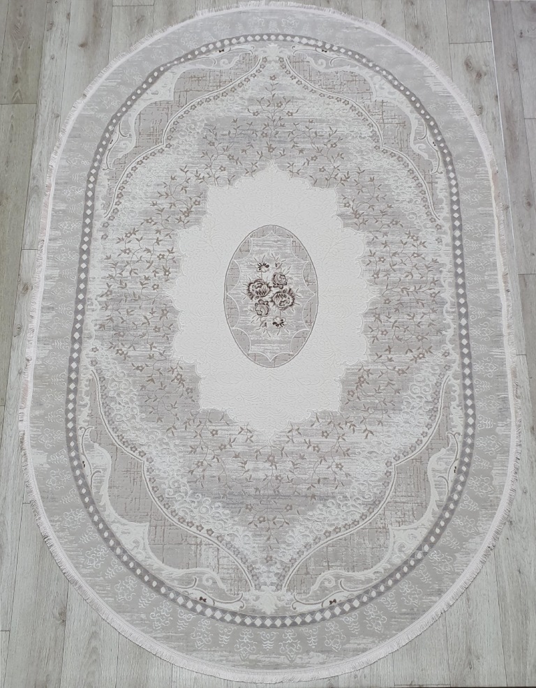 картинка 36548A OVAL GREY / L.BEIGE магазин являющийся официальным дистрибьютором в России 