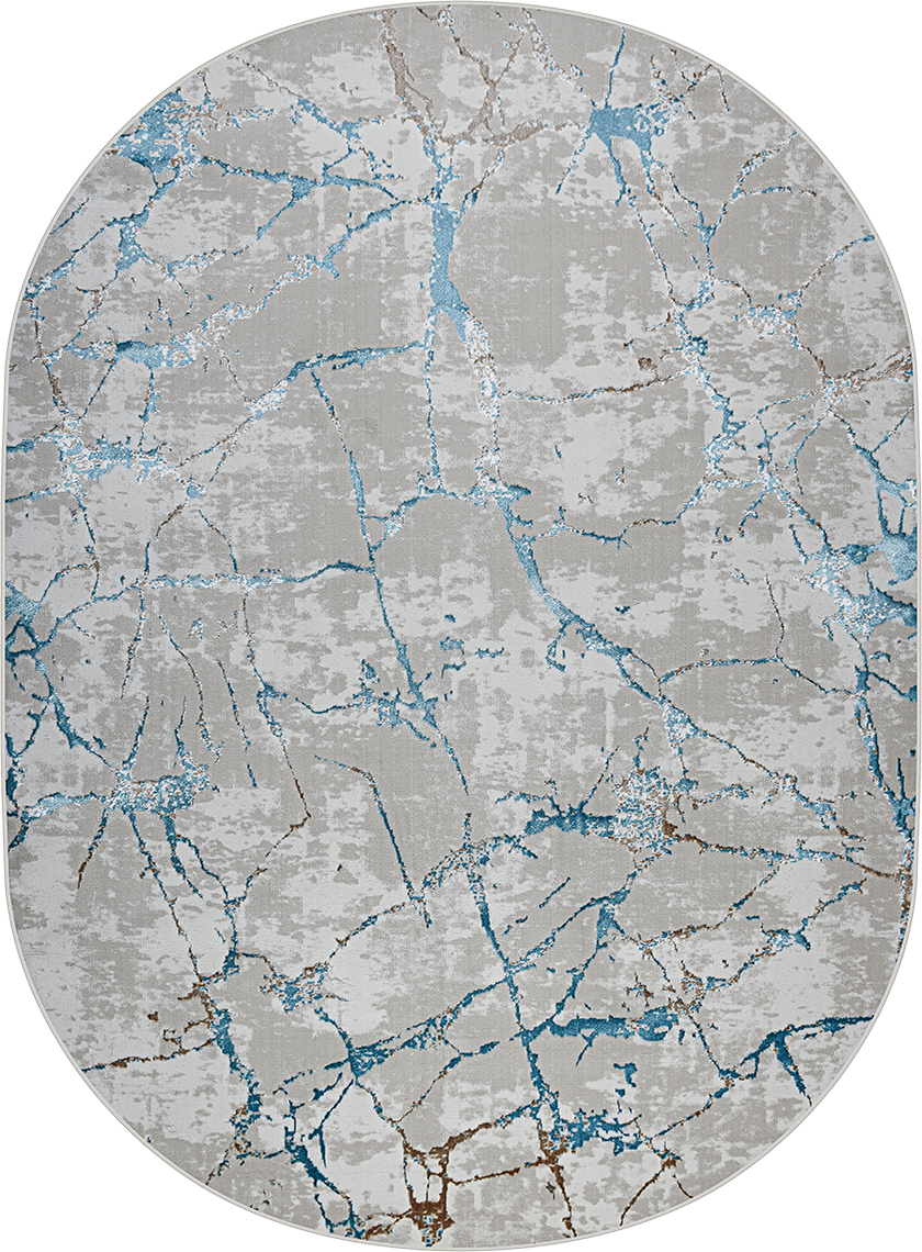 картинка 37886A OVAL BLUE FLS / BEIGE FLS магазин являющийся официальным дистрибьютором в России 