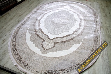 картинка 36845A OVAL L.BEIGE / D.VIZON магазин являющийся официальным дистрибьютором в России 