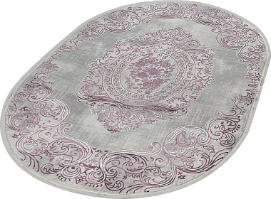 картинка 36560A OVAL GREY / LILA магазин являющийся официальным дистрибьютором в России 