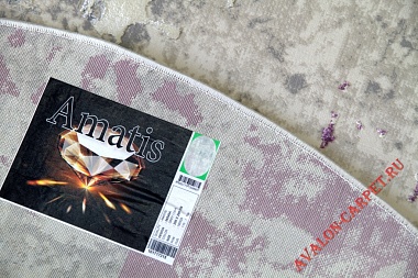 картинка 36540A OVAL GREY / LILA магазин являющийся официальным дистрибьютором в России 