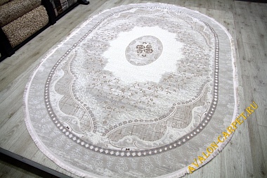 картинка 36548A OVAL L.BEIGE / L.BEIGE магазин являющийся официальным дистрибьютором в России 