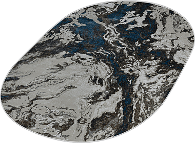 картинка 38508B OVAL BLUE FLS / BEIGE COK магазин являющийся официальным дистрибьютором в России 