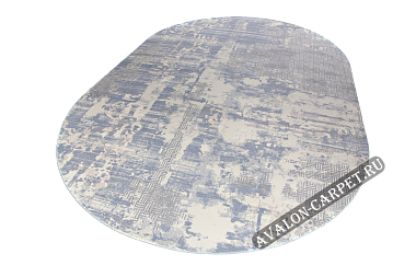 картинка 36874J OVAL L.GREY / BLUE магазин являющийся официальным дистрибьютором в России 