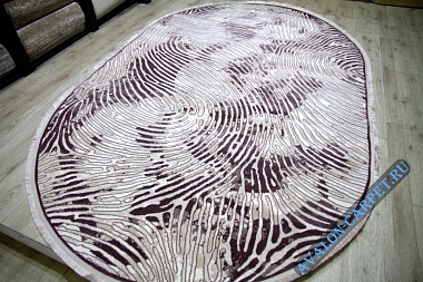 картинка 36911A OVAL LILA / BEIGE магазин являющийся официальным дистрибьютором в России 