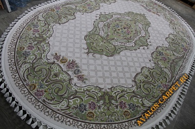 картинка 36077A OVAL GREEN / GREEN магазин являющийся официальным дистрибьютором в России 