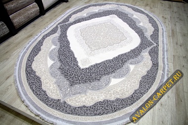 картинка 36846A OVAL L.GREY / GREY магазин являющийся официальным дистрибьютором в России 