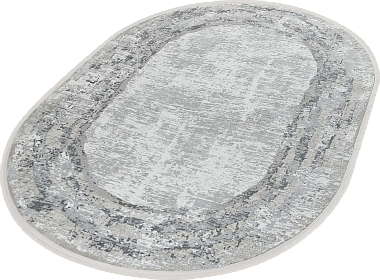 картинка 38741A OVAL GREY / WHITE магазин являющийся официальным дистрибьютором в России 