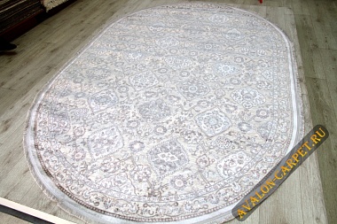 картинка 36858A OVAL L.GREY / BLUE магазин являющийся официальным дистрибьютором в России 