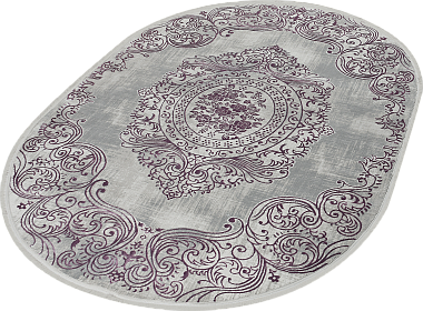 картинка 36560A OVAL GREY / LILA магазин являющийся официальным дистрибьютором в России 