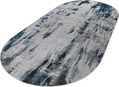 картинка 37107A OVAL BLUE FLS / L.GREY магазин являющийся официальным дистрибьютором в России 