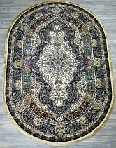 20221B oval NAVY / NAVY