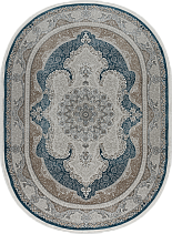 36945A oval BLUE / BLUE