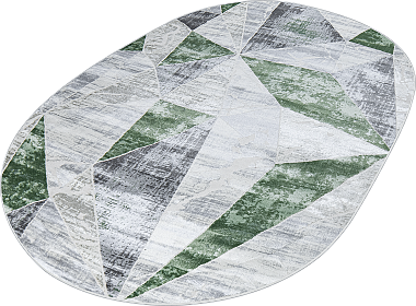 картинка 37515A OVAL GREEN FLS / L.GREY магазин являющийся официальным дистрибьютором в России 