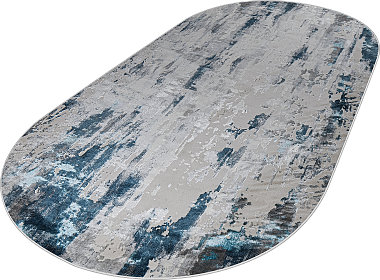 картинка 37107A OVAL BLUE FLS / L.GREY магазин являющийся официальным дистрибьютором в России 