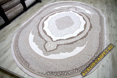 картинка 36845A OVAL L.BEIGE / D.VIZON магазин являющийся официальным дистрибьютором в России 