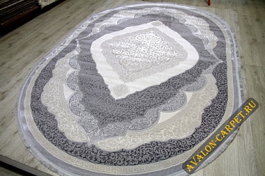 картинка 36846A OVAL L.GREY / GREY магазин являющийся официальным дистрибьютором в России 