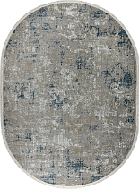 36941A oval BLUE / BEIGE