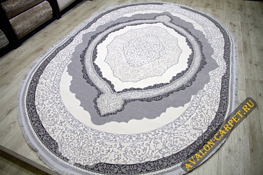 картинка 36845A OVAL L.GREY / L.GREY магазин являющийся официальным дистрибьютором в России 