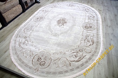 картинка 36546A OVAL L.BEIGE / L.BEIGE магазин являющийся официальным дистрибьютором в России 