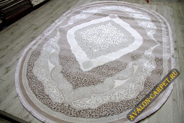 картинка 36846B OVAL L.BEIGE / D.VIZON магазин являющийся официальным дистрибьютором в России 